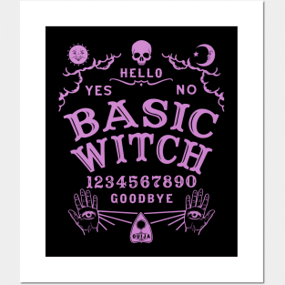 Basic Witch Ouija Board Posters and Art